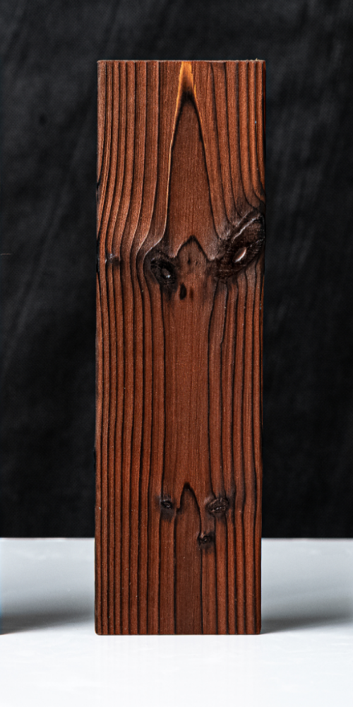 Charred wood board — Cinnamon - Balance Light, Charred board tones
