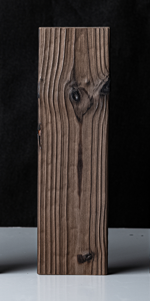 Charred wood board — Natural Wool - Balance Light, Charred board tones