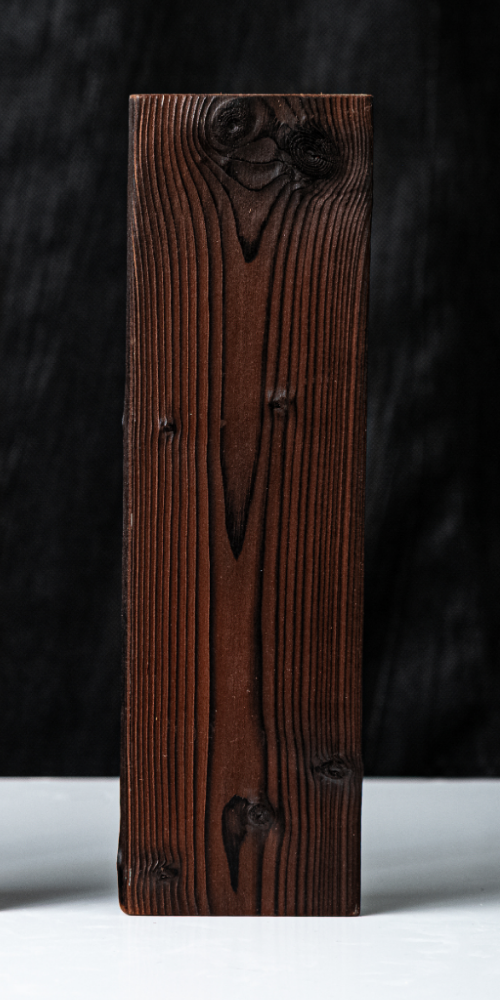 Charred wood board — Cinnamon - Balance, Charred board tones
