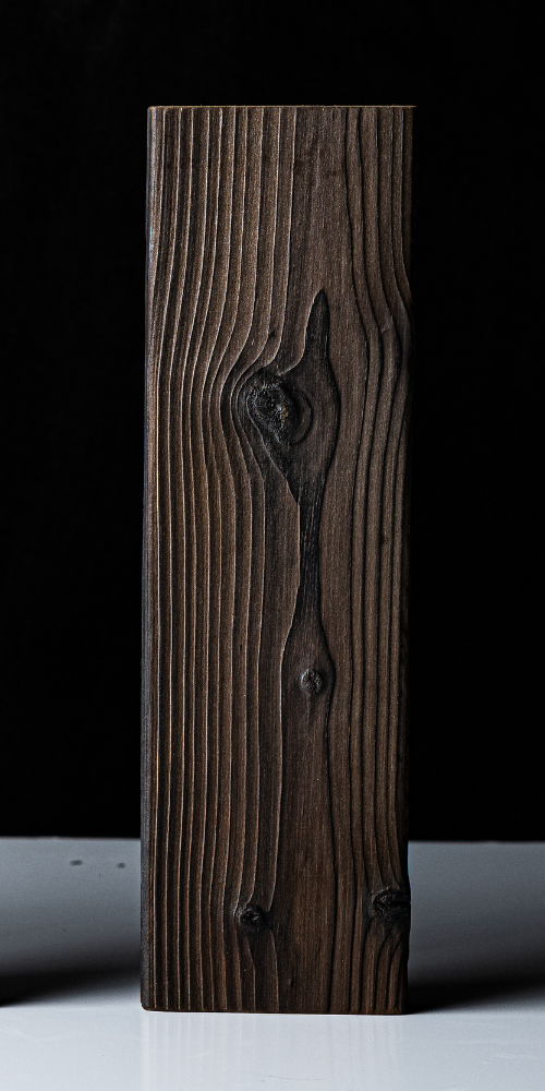 Charred wood board — Khaki - Balance, Charred board tones