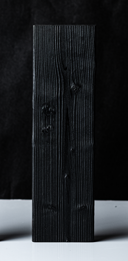 Charred wood board — Dark Night - Balance Light, Charred board tones